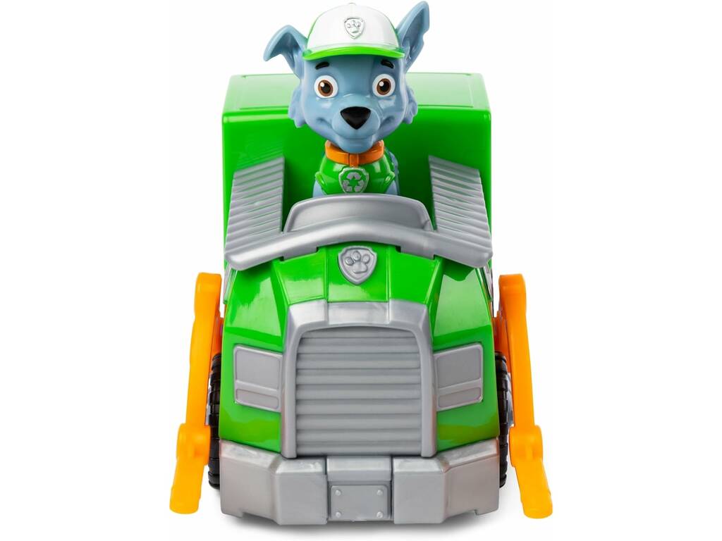 Paw Patrol figurine canine Rocky et camion de recyclage Spin Master 6068854