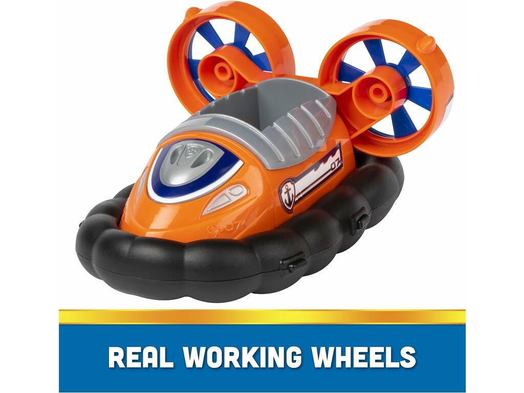 Paw Patrol Canina Figura Zuma e veicolo Hovercraft Spin Master 6069048