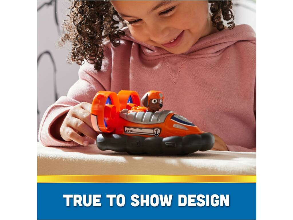 Paw Patrol Canina Figura Zuma e veicolo Hovercraft Spin Master 6069048
