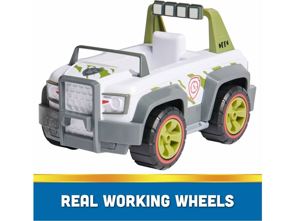 Paw Patrol Figure Canine Véhicule Trackler et Jungle Cruiser Spin Master 6069071