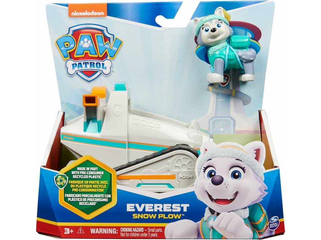 Patrouille Canine Figure Everest et véhicule chasse-neige Spin Master 6068772