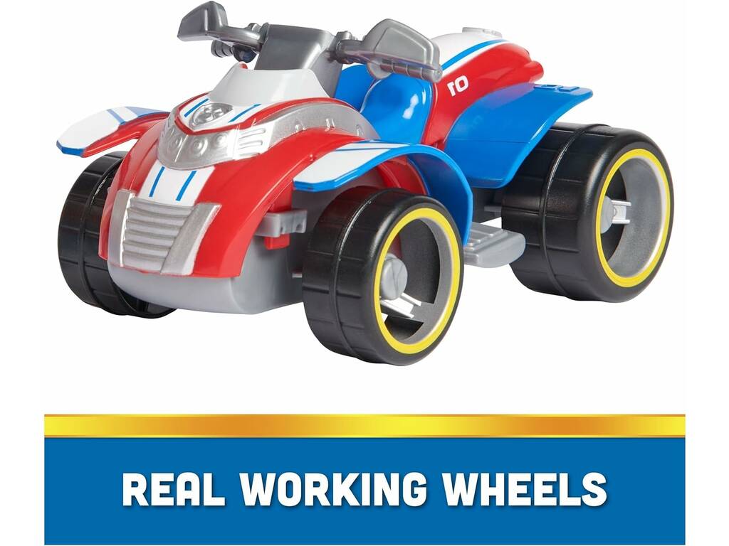 Paw Patrol Figurine canine Ryder et Spin Master ATV Rescue Vehicle 6069067