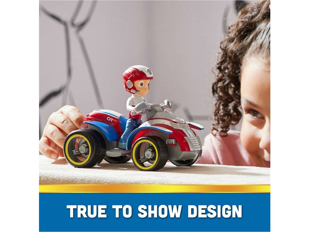 Paw Patrol Figurine canine Ryder et Spin Master ATV Rescue Vehicle 6069067