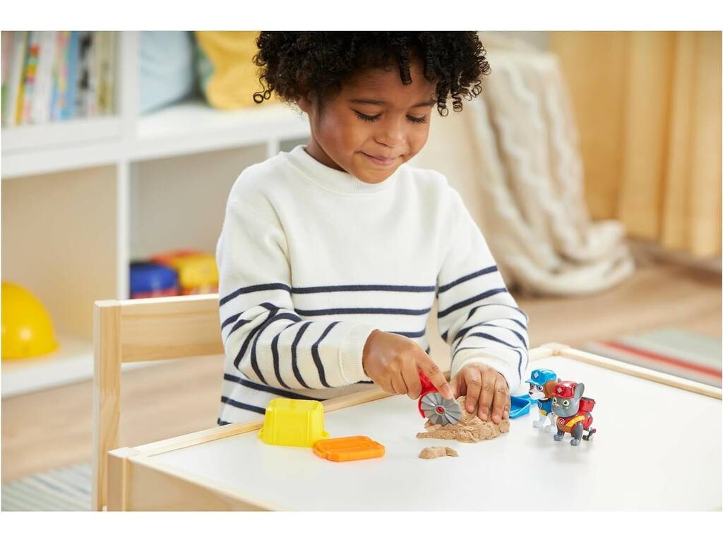 Veicolo Rubble Pack 2 figure Charger e Wheeler con Kinetic Sand Spin Master 6066685