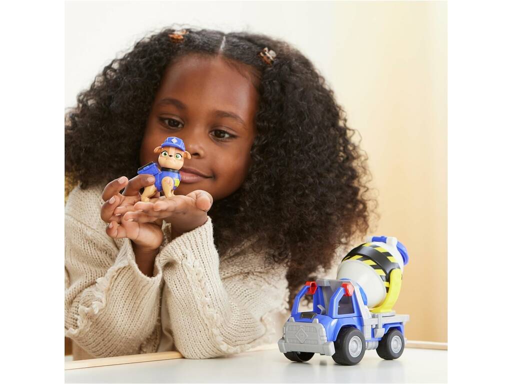 Camion mélangeur Rubble Team avec figurine Mix Spin Master 6066540