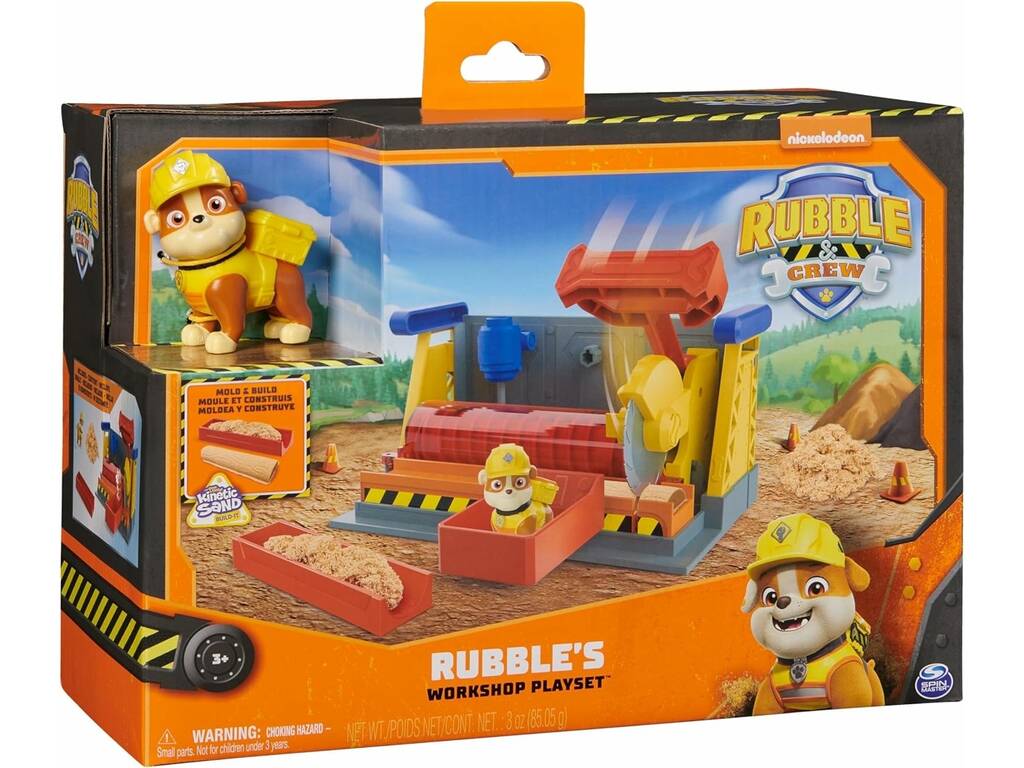 Veicolo Rubble cantiere con figura Rubble Spin Master 6067082
