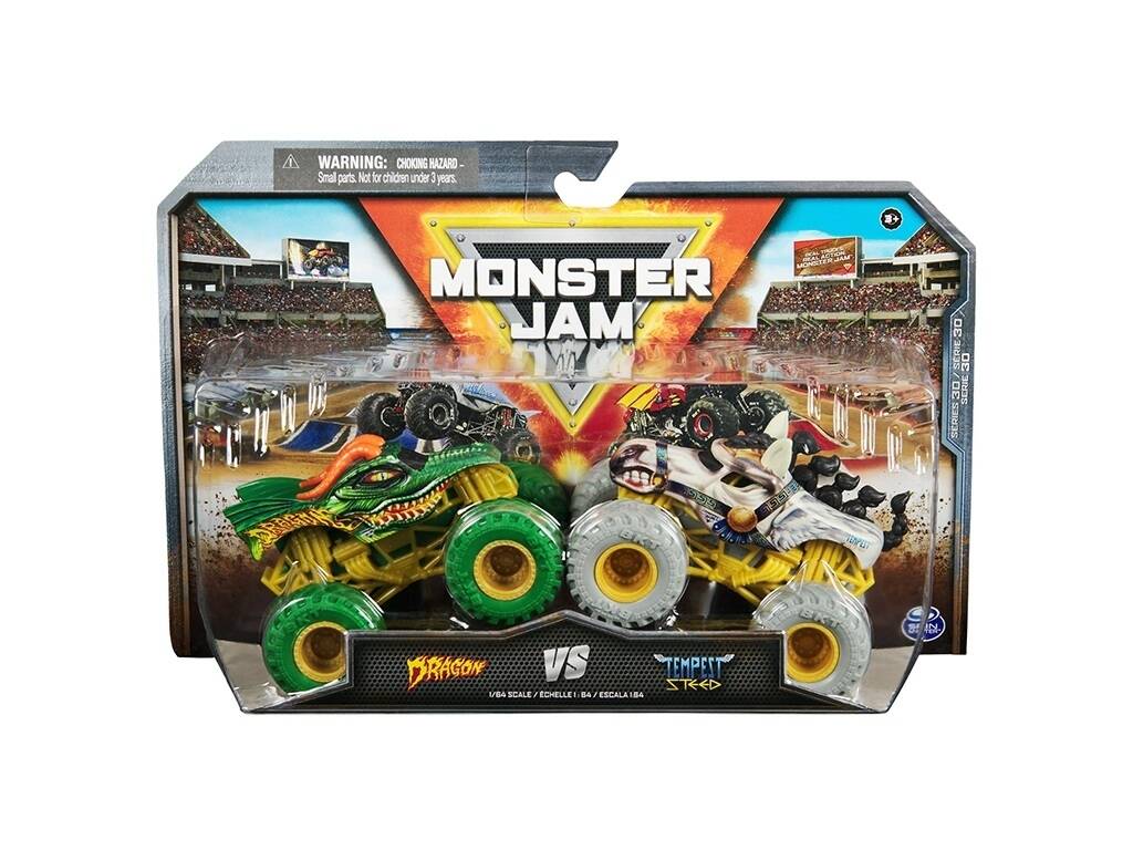 Monster Jam Set 2 Veicoli 1:64 Spin Master 6064128