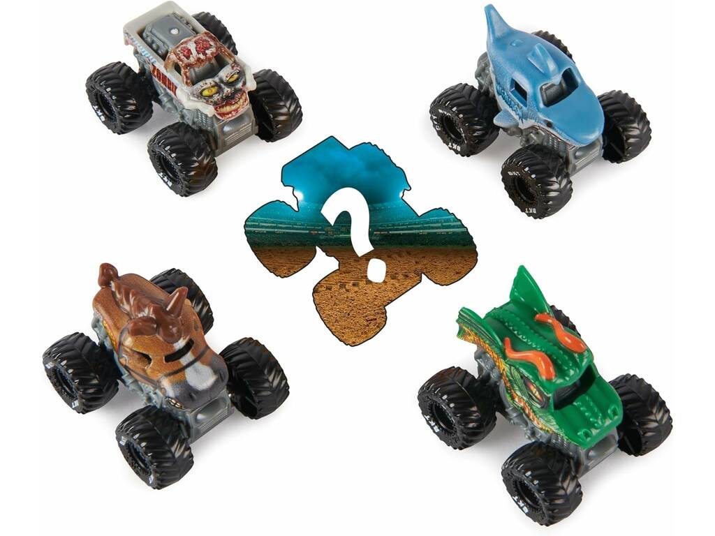Monster Jam Mini Pack 5 Mini Veicoli Spin Master 6066965