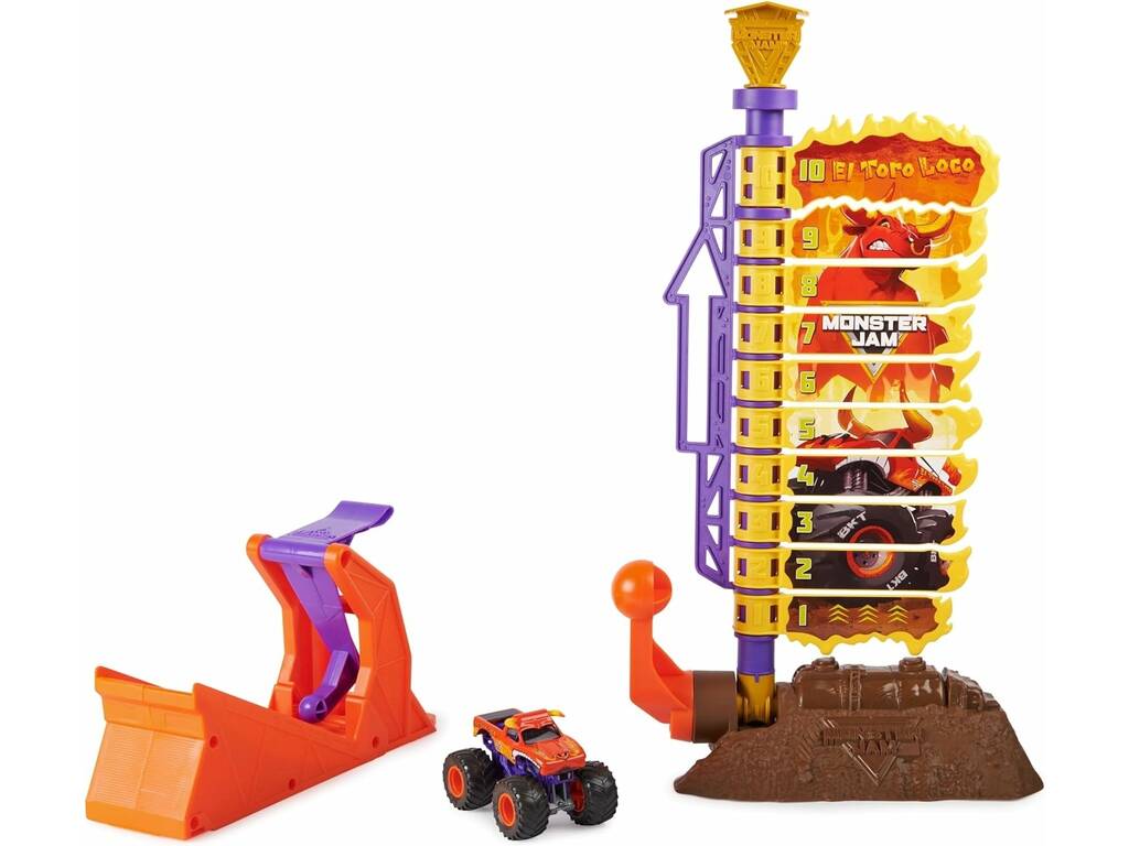 Monster Jam Crazy Bull Big Air Challenge Spin Master 6045029