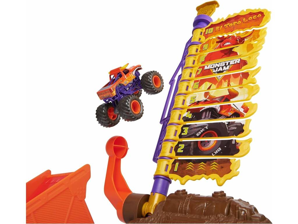 Monster Jam Crazy Bull Big Air Challenge Spin Master 6045029