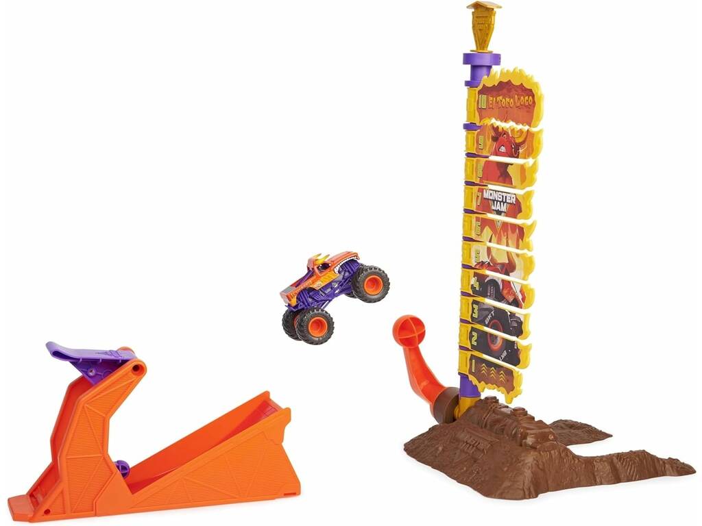 Monster Jam Crazy Bull Big Air Challenge Spin Master 6045029