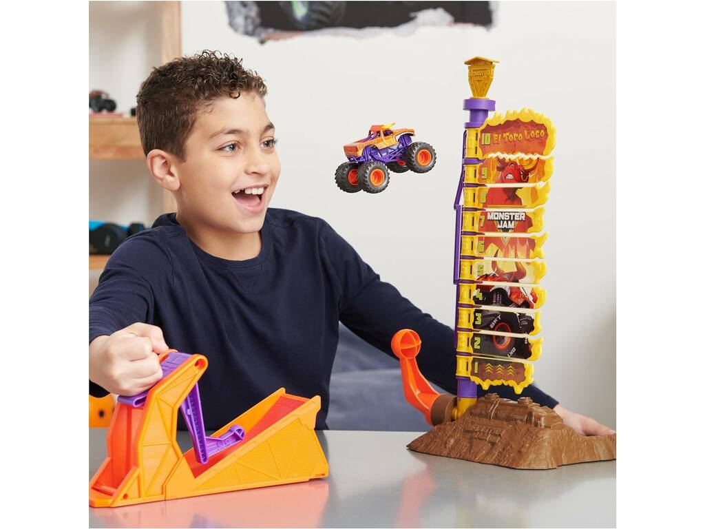 Monster Jam Crazy Bull Big Air Challenge Spin Master 6045029