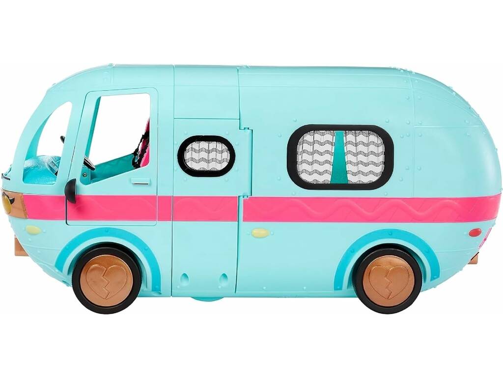 LOL Surprise OMG Vehículo Camper Glam N' Go 4 en 1 MGA 502500