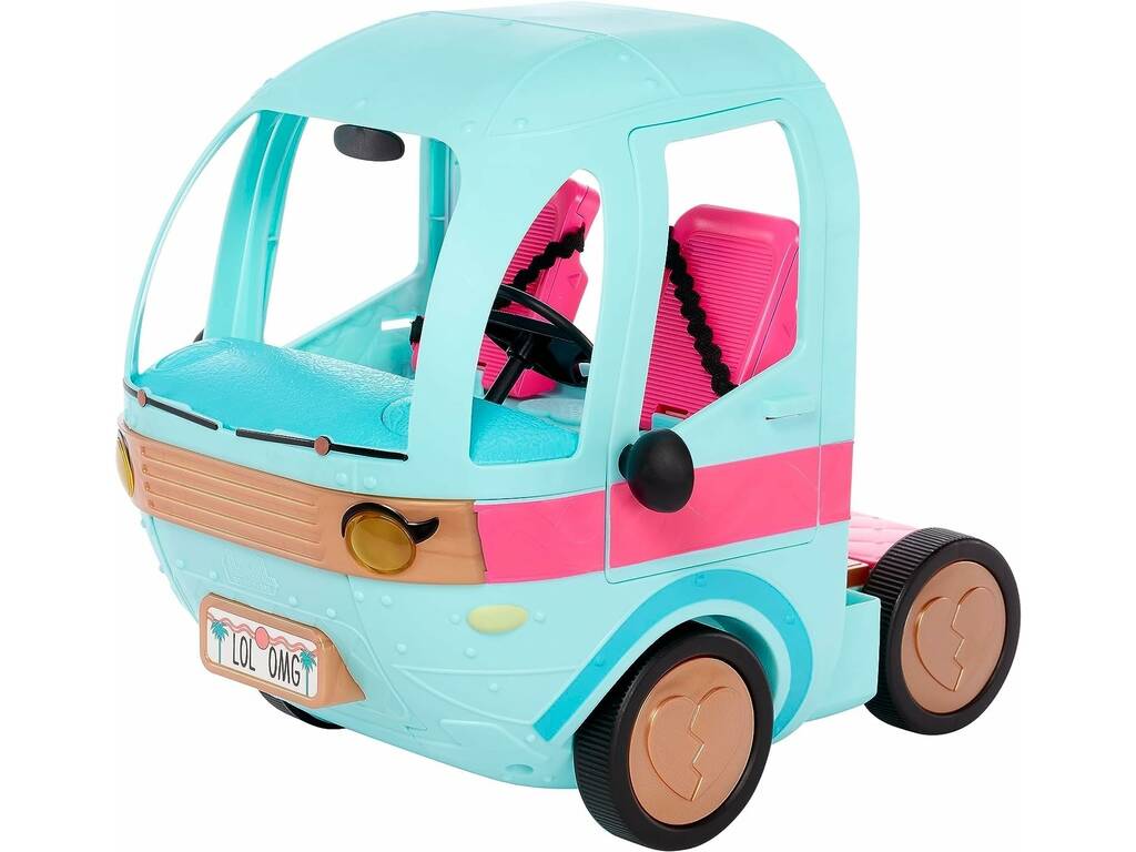 LOL Surprise OMG Vehículo Camper Glam N' Go 4 en 1 MGA 502500