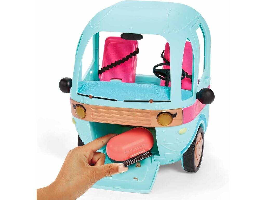 LOL Surprise OMG Vehículo Camper Glam N' Go 4 en 1 MGA 502500