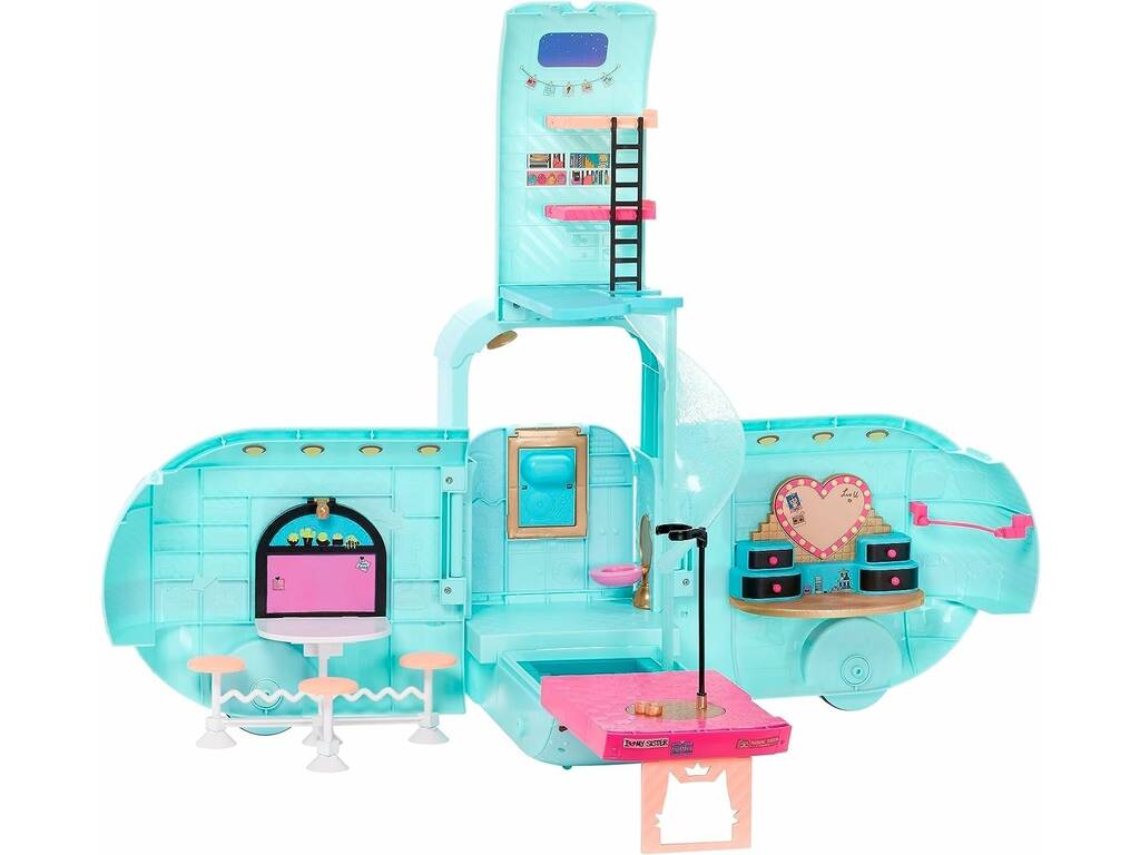 LOL Surprise OMG Vehículo Camper Glam N' Go 4 en 1 MGA 502500