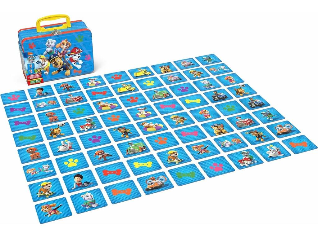 Patrulha Pata Jogo de Memória Spin Master 6066827