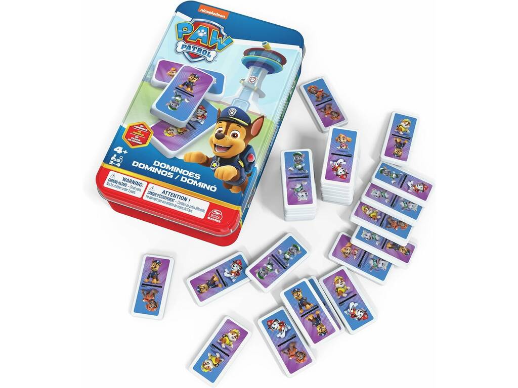 Patrulha Pata Dominoes Spin Master 6067468