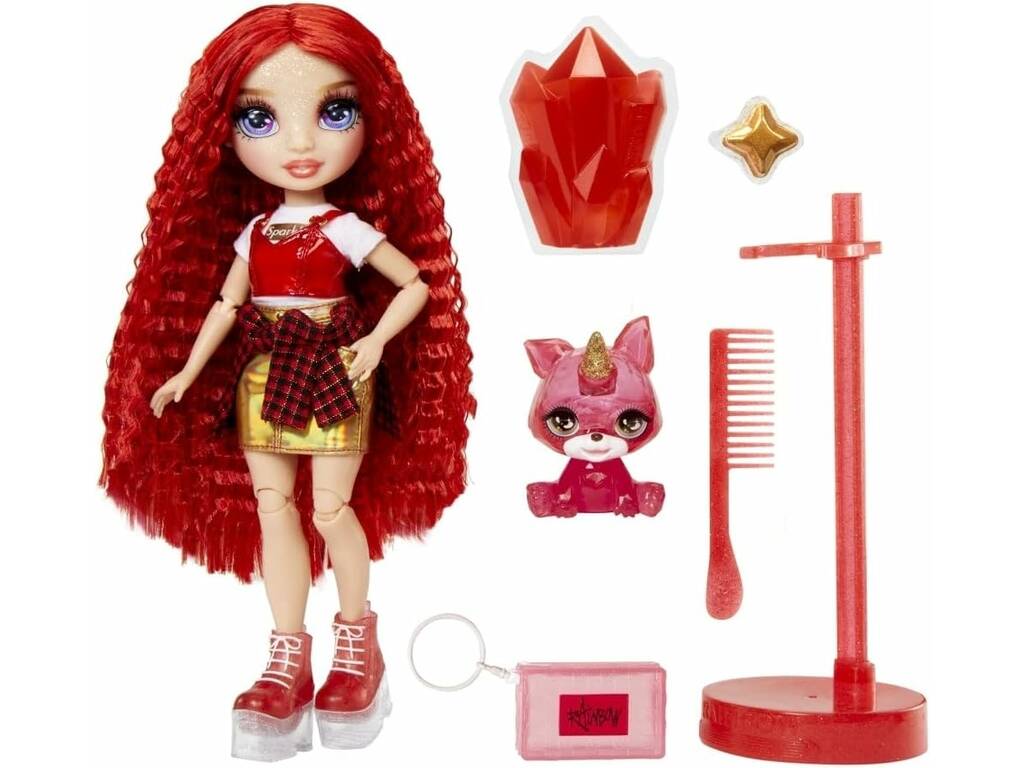 Rainbow High Rainbow World Bambola Ruby Anderson MGA 120179
