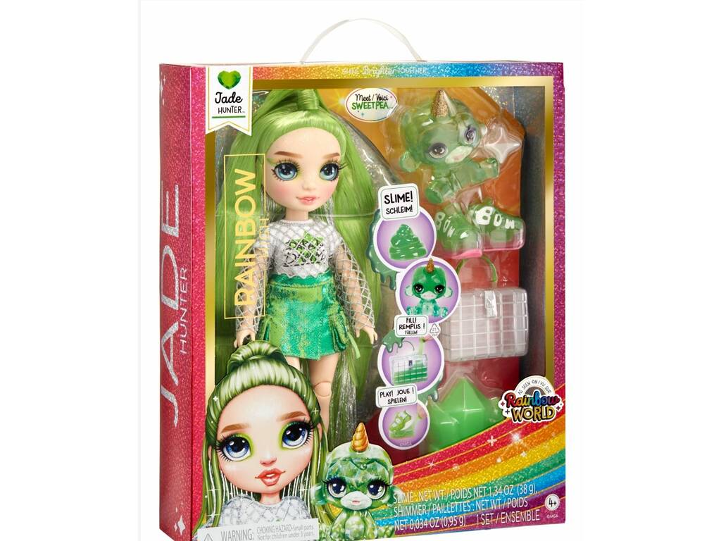 Poupée du monde arc-en-ciel Rainbow High Jade Hunter MGA 120193