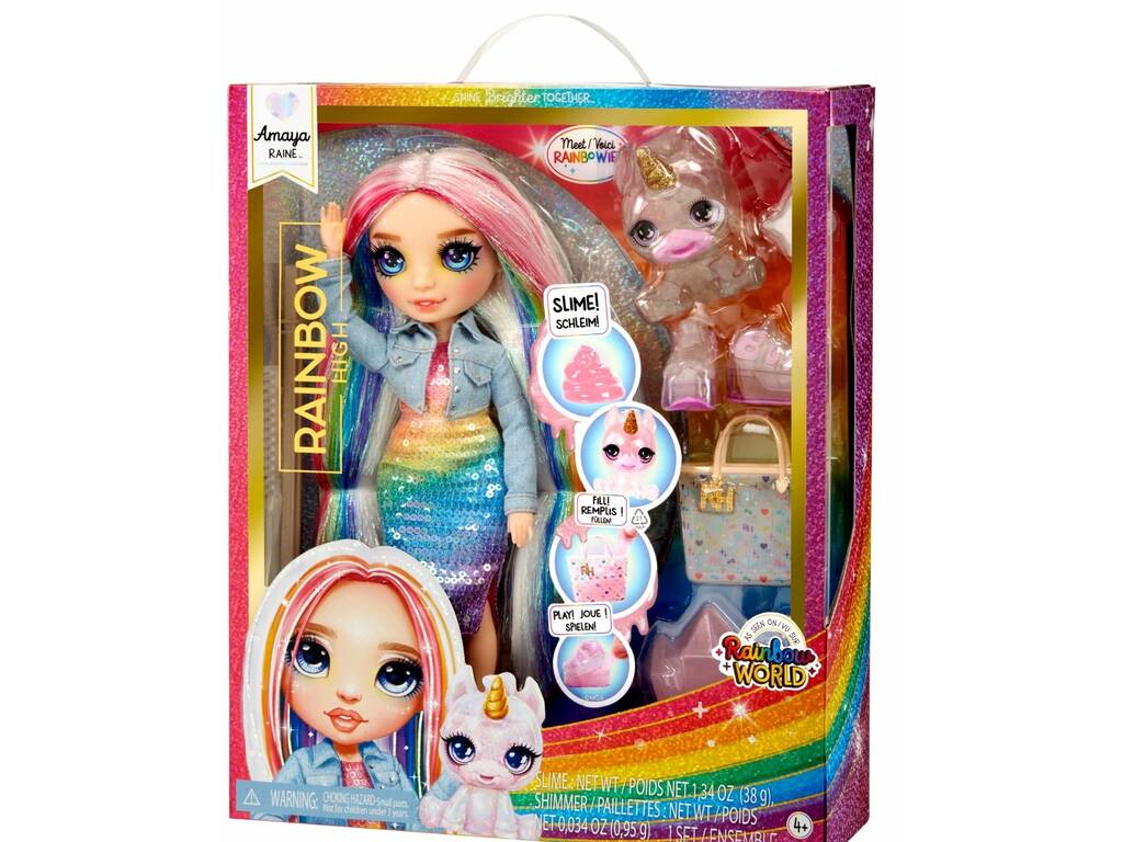 Poupée Rainbow High Rainbow World Amaya Raine MGA 120230