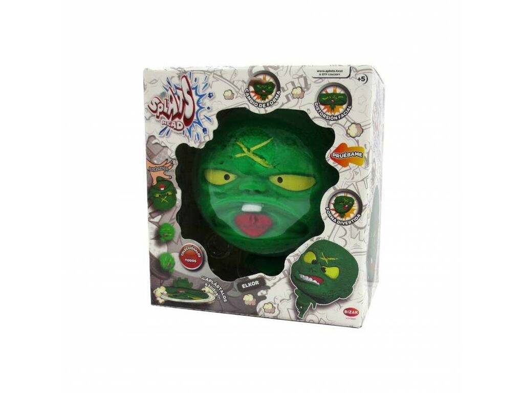 Splats Head Figurine flexible de 11 cm Bizak 64354020