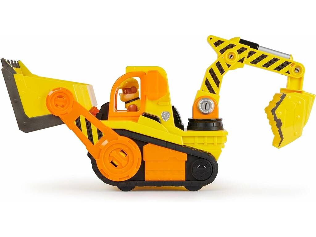 Rubble Team Bark Yard Deluxe Bulldozer Bark Yard Vehicle avec Rubble Spin Master Figure 6068074