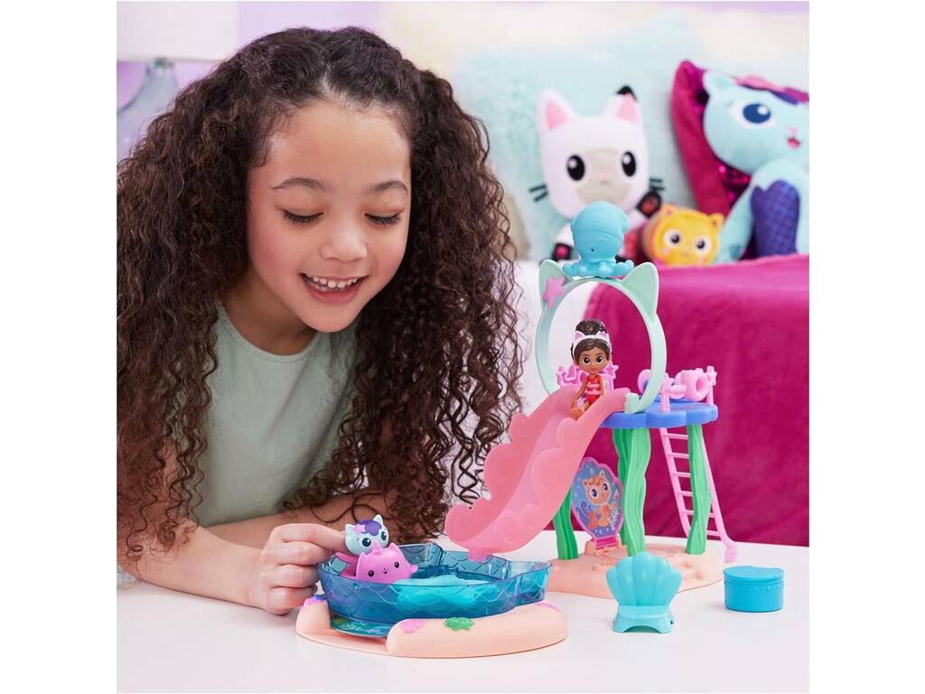 Maison de poupées Gabby et la piscine de Siregata Spin Master 6067878