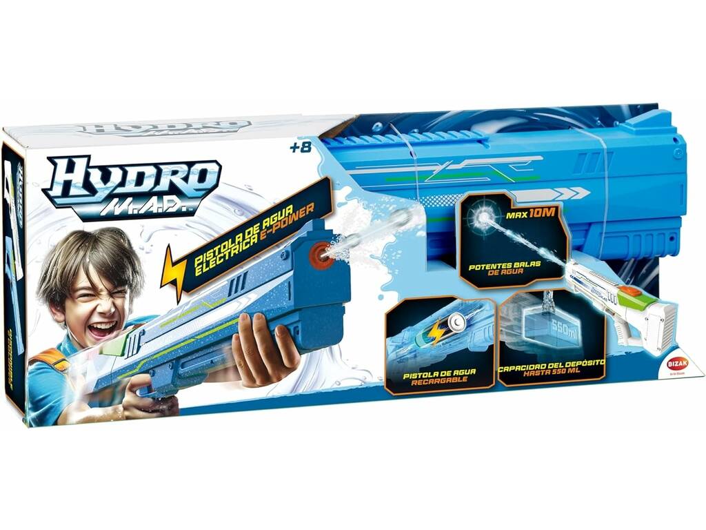 Hydro M.A.D. Lançador de Água Elétrico Bizak 62001149