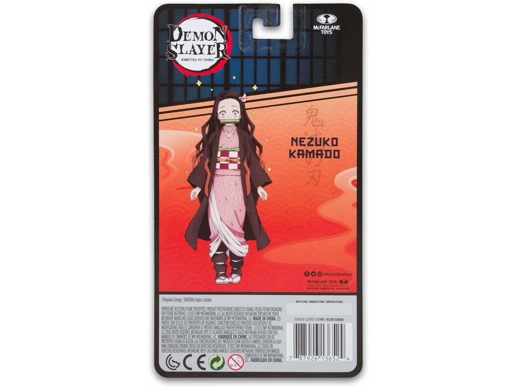 Demon Slayer Kimetsu No Yaiba Figure 10,5 cm. Nezuko Kamado McFarlane Toys 64383651