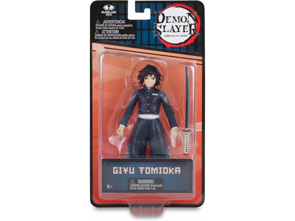 Demon Slayer Kimetsu No Yaiba figura da12 cm. Giyu Tomioka McFarlane Toys 64383653