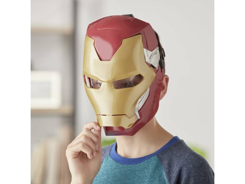 Avengers Masque Iron Man avec lumières Hasbro E6502