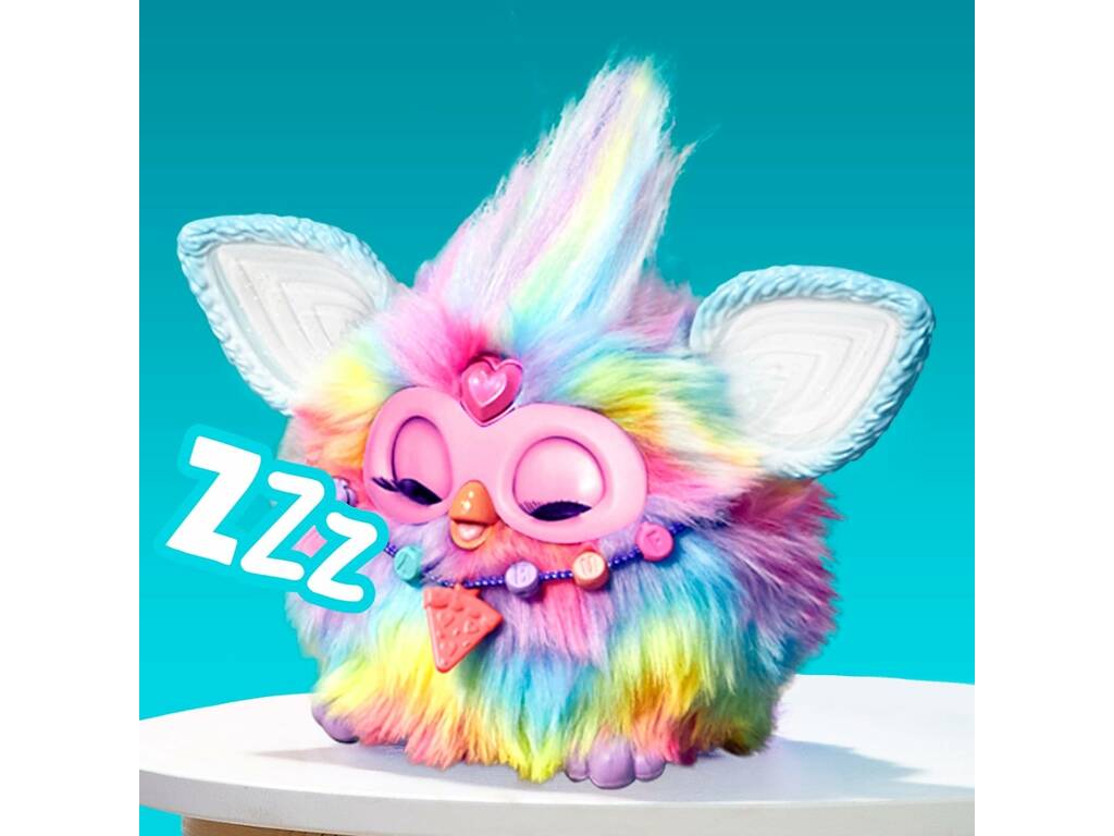Jouet souple interactif Furby Colour Tie Dye Hasbro F8900