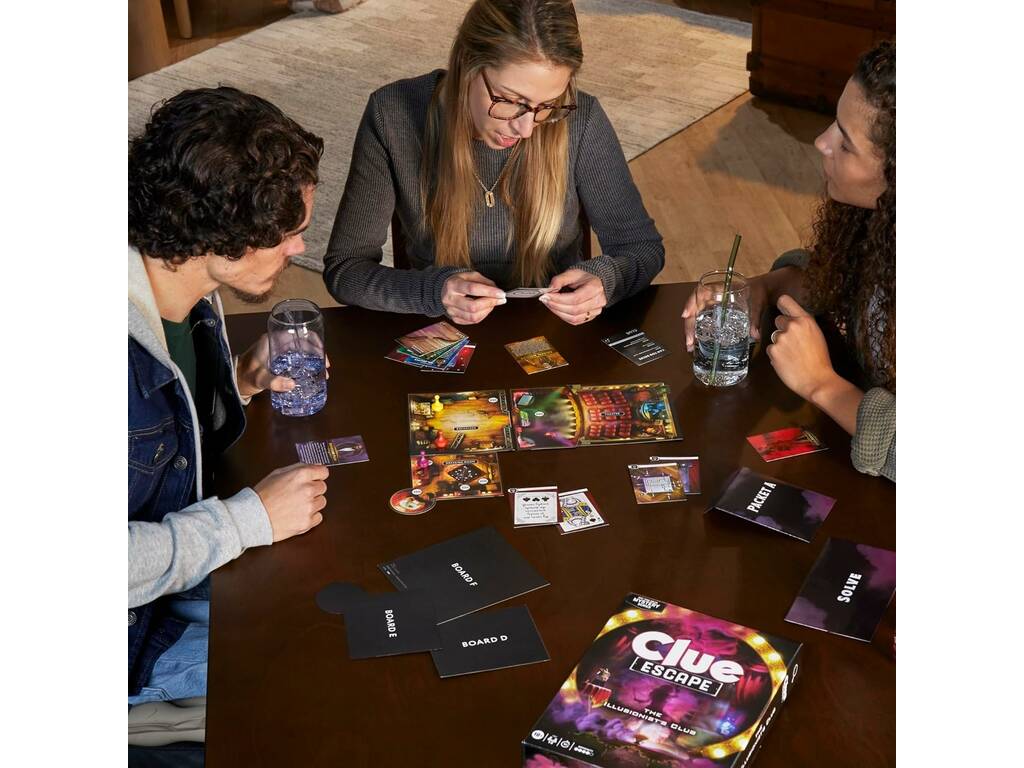Cluedo Escape: Il Club degli Illusionisti Hasbro F8817