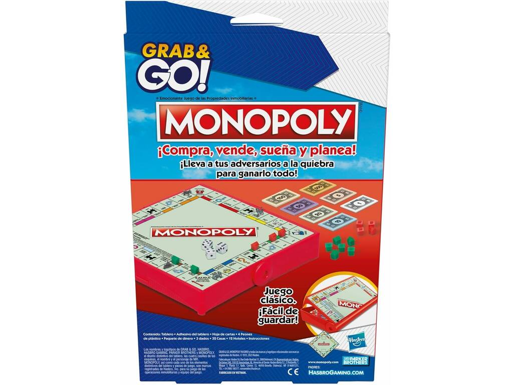 Monopoly Gioco da Viaggio Hasbro F8256