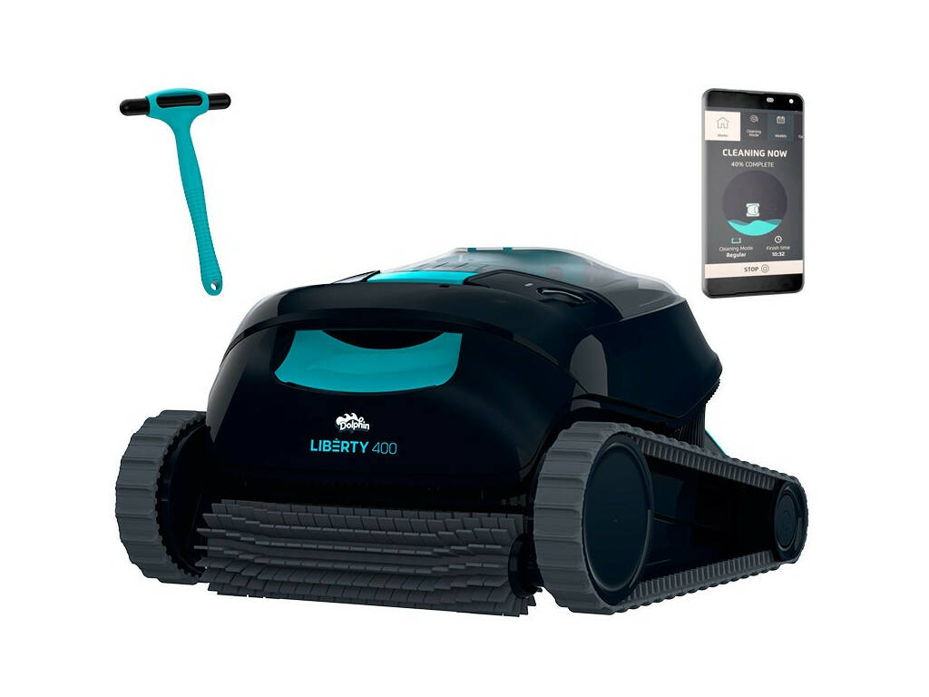 Robot de piscine Nettoyeur de fonds Dolphin Liberty 400 Productos QP 500959L4