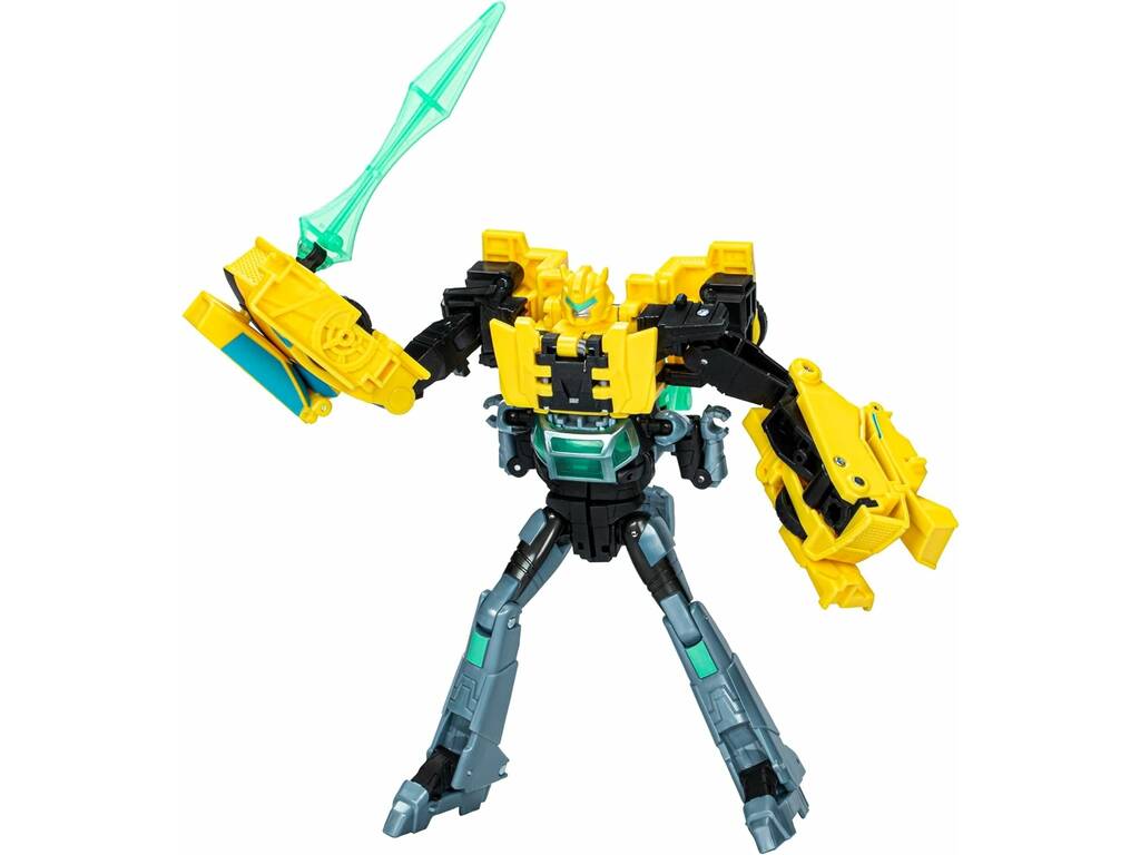 Transformers EarthSpark figure Cyber Combiner Bumblebee e Mo Malto Hasbro F8439