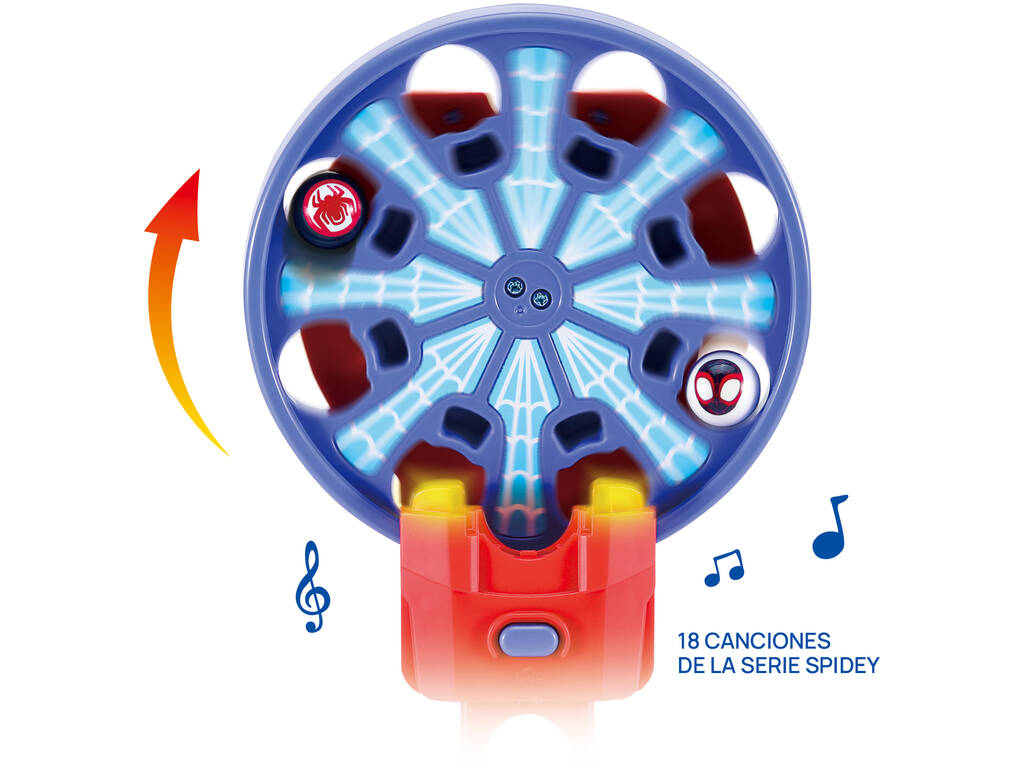 Marble Rush Spidey Circuito Biglie Interattivo Super Spin Challenge di Vtech 80-56171722