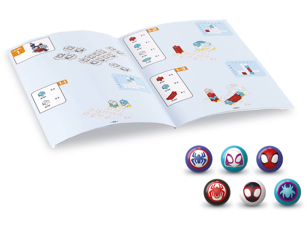 Marble Rush Spidey Circuito Biglie Interattivo Super Spin Challenge di Vtech 80-56171722
