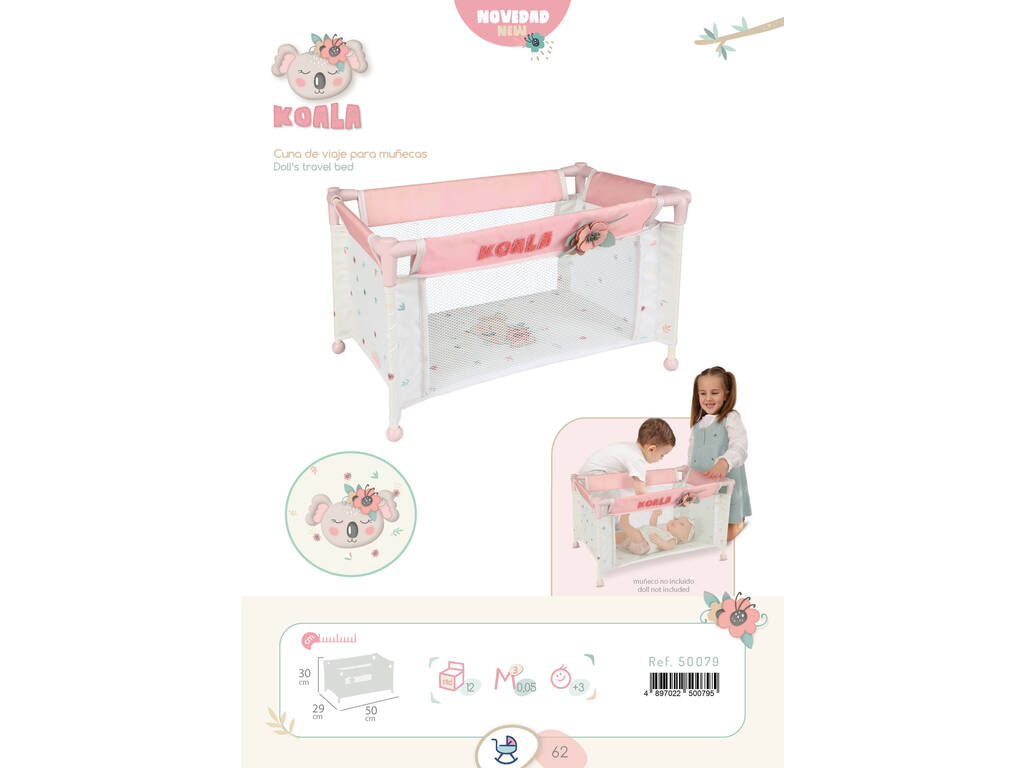 Panier de voyage Koala de DeCuevas 50079