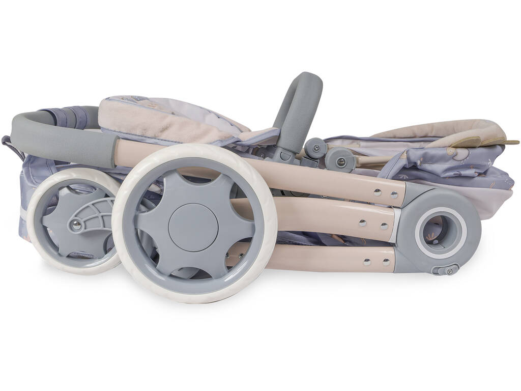 Chariot 3 en 1 pour poupées Coco avec sac à dos DeCuevas 80580
