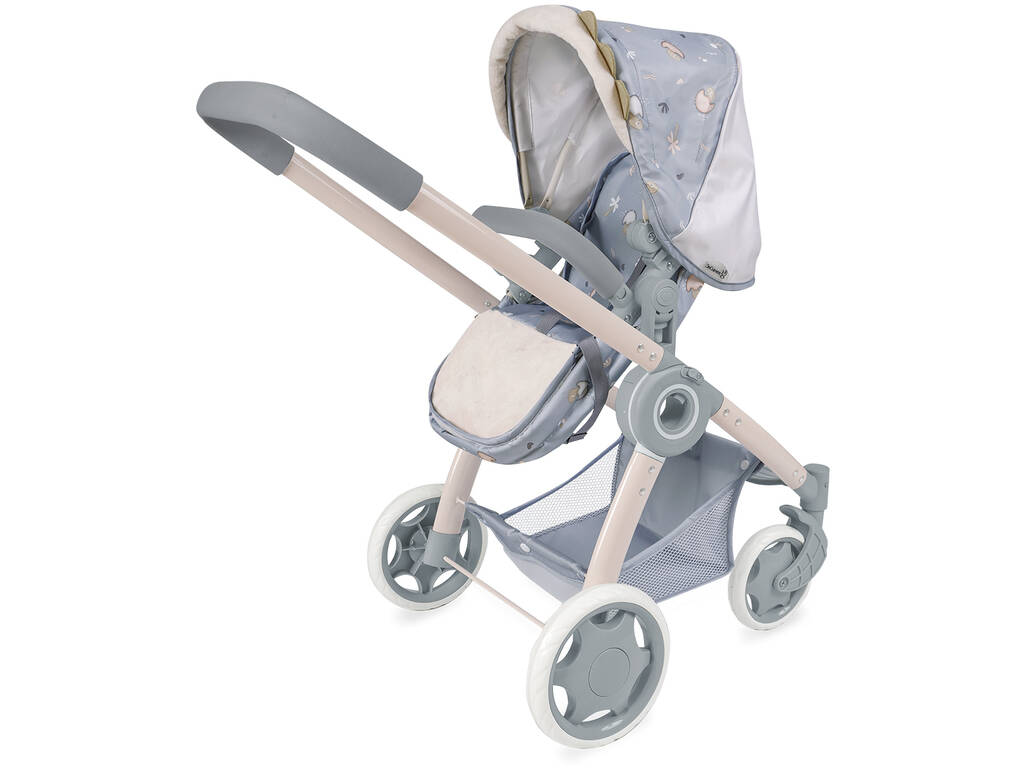 Chariot 3 en 1 pour poupées Coco avec sac à dos DeCuevas 80580