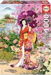 Puzzle 1000 Teien Haruyo Morita Educa 19917