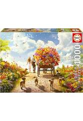 Puzzle 1000 Carro De Flores Educa 19921