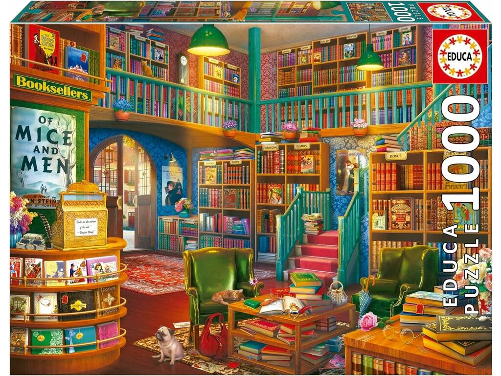 Casse-tête 1000 Educa Librairie 19925