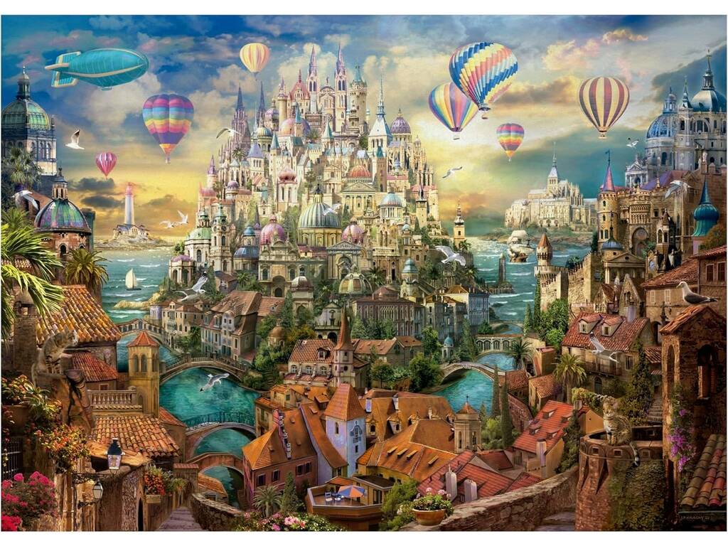 Casse-tête 2000 City Of Dreams Educa 19944