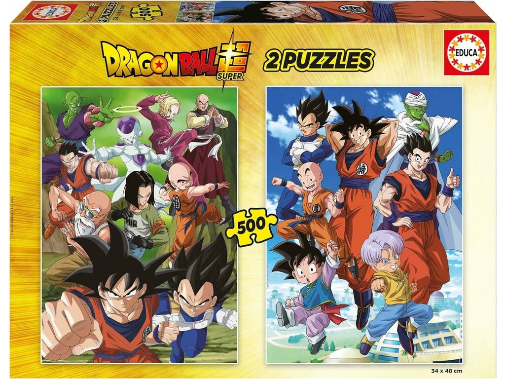 Puzzle 2x500 Dragon Ball Educa 19915