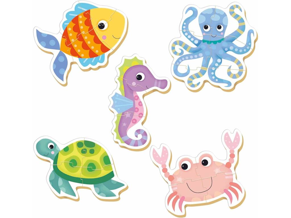 Baby Puzzle Animali Acquatici Educa 19951