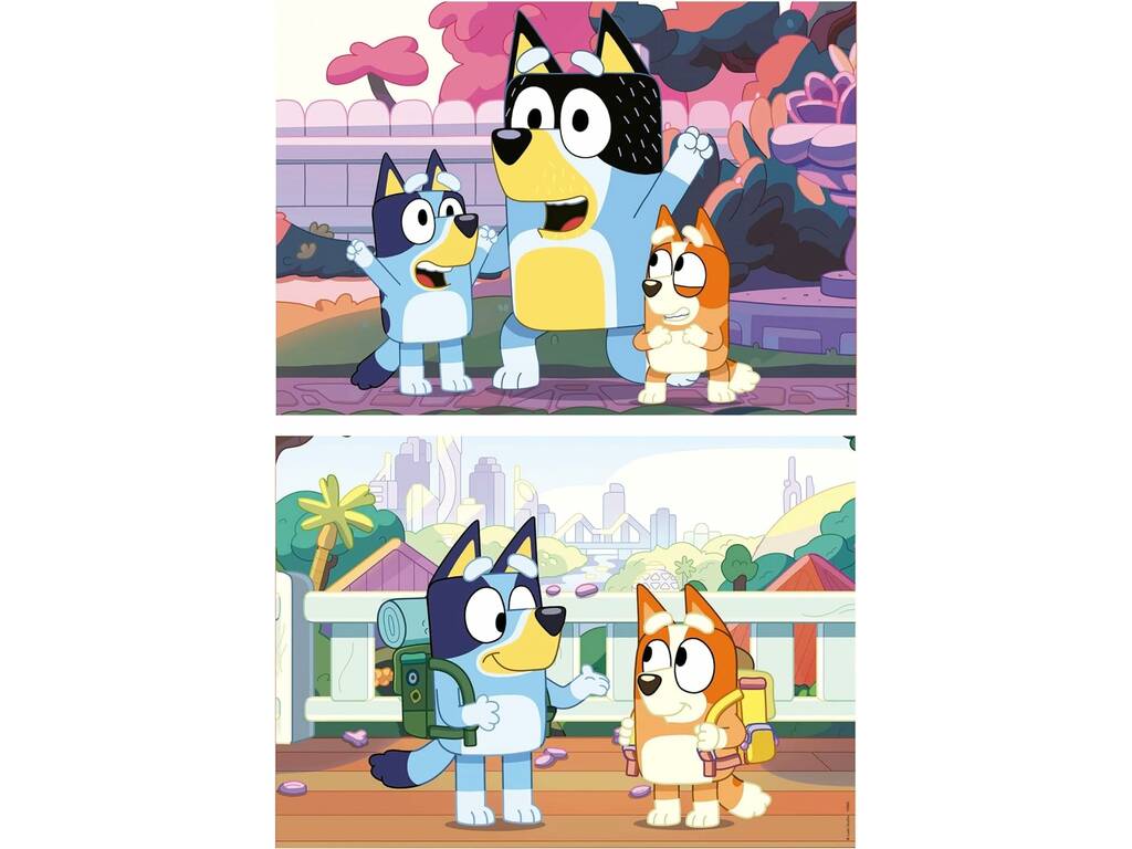 Bluey Valise Casse-tête 2x20 Educa 19966