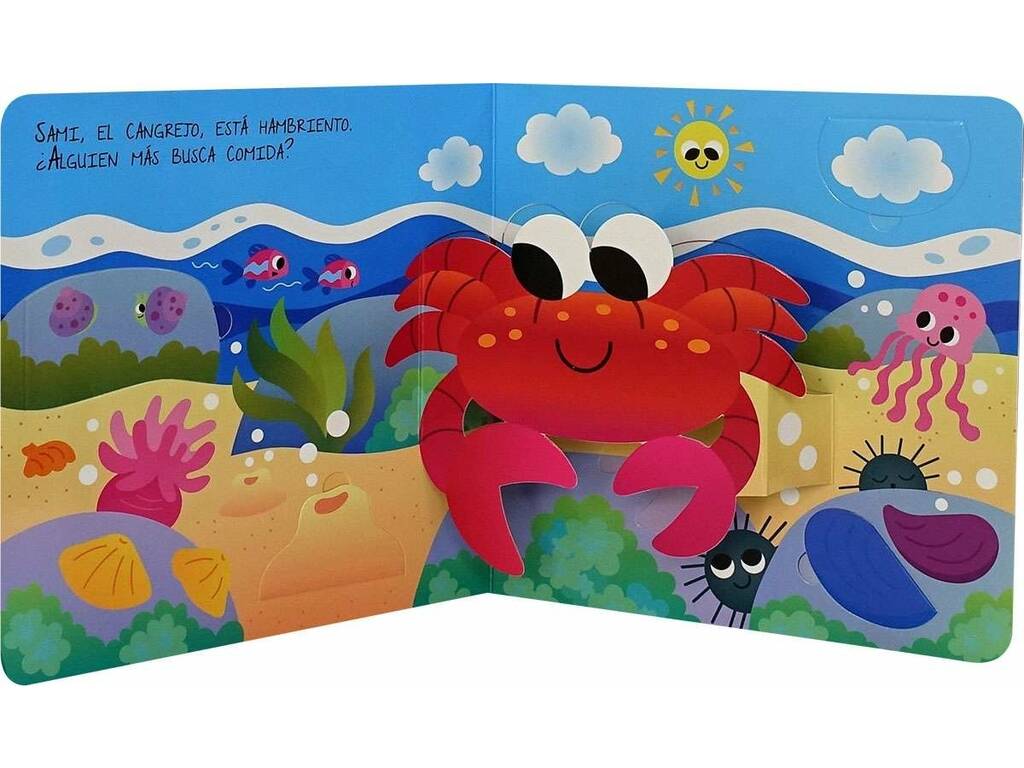 Libro Apri e scopri gli animali marini con pop-up e alette